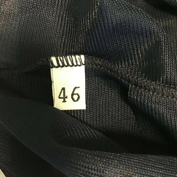 ROBERTA di CAMERINO Women's Blue Spaghetti Strap Sleeveless Tank Top Size 46 XL - Picture 8 of 14